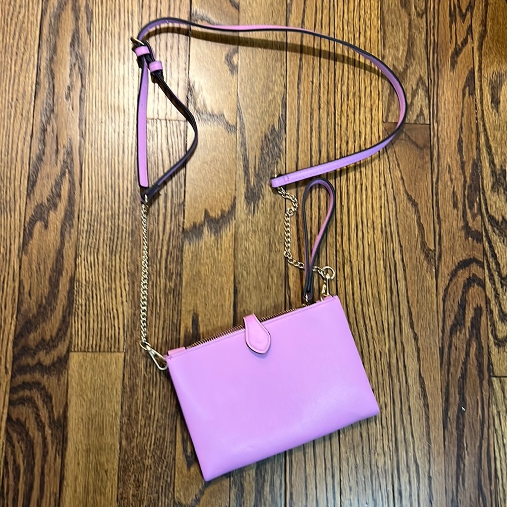 Purple crossbody purse by anewday only used once!